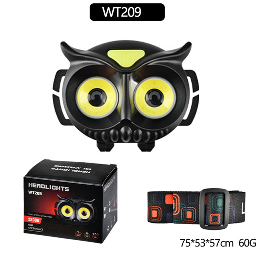 Lampe frontale à LED en Forme de Hibou WT209 – مصباح رأس على شكل بومة