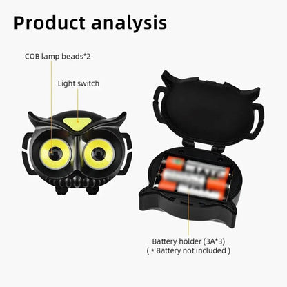 Lampe frontale à LED en Forme de Hibou WT209 – مصباح رأس على شكل بومة