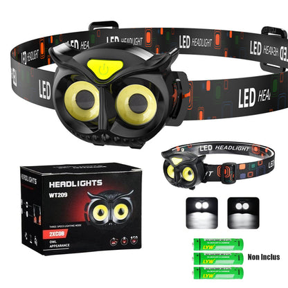 Lampe frontale à LED en Forme de Hibou WT209 – مصباح رأس على شكل بومة تنزوت