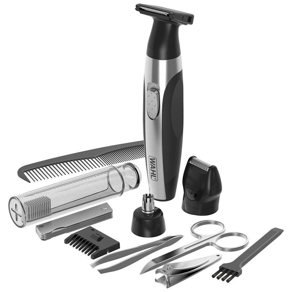 Kit de Voyage Tendeuse WAHL avec accessoires de soins pour hommes – طقم آلة حلاقة مع أدوات العناية للرجال