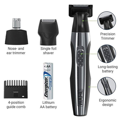 Kit de Voyage Tendeuse WAHL avec accessoires de soins pour hommes – طقم آلة حلاقة مع أدوات العناية للرجال