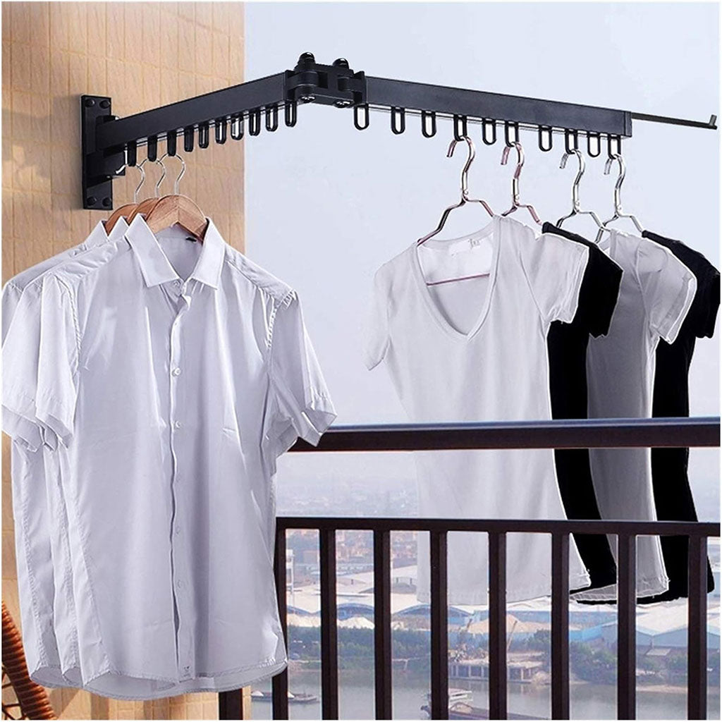 Séchoir à Linge Rétractable pour Gagner de L’espace – علاقة ملابس لتوفير المساحة - تنزوت