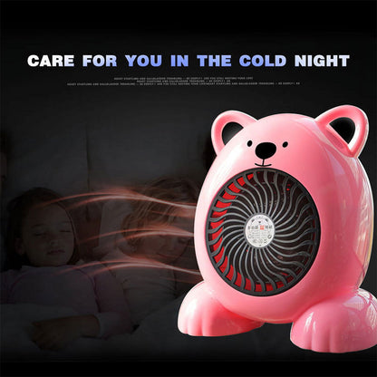 Mini radiateur chauffage électrique Ours 380W