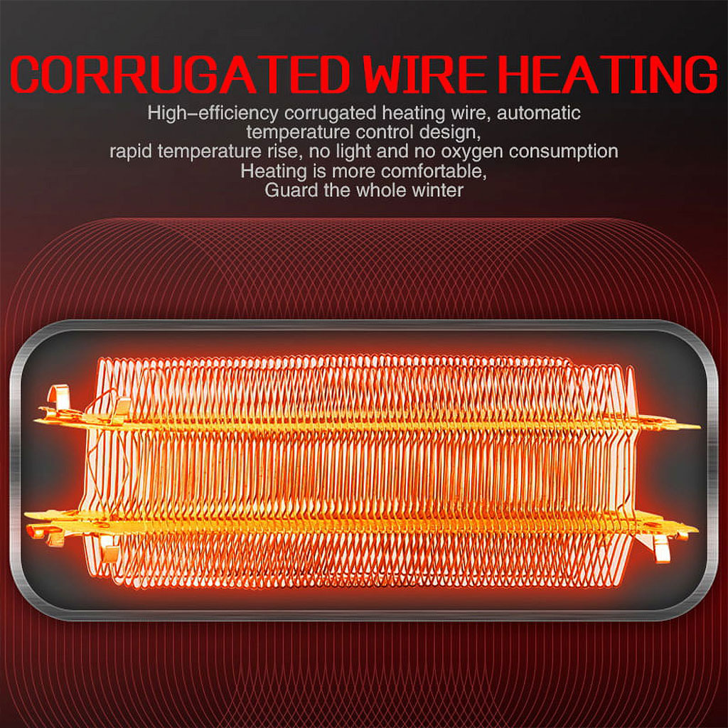 Mini radiateur chauffage électrique Ours 380W