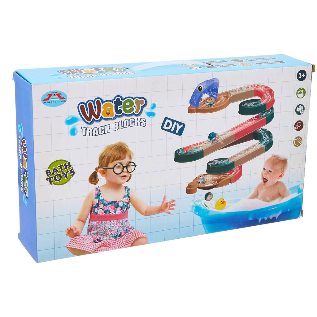 Jouets de bain cascade pour enfants, bricolage et glissière d'eau