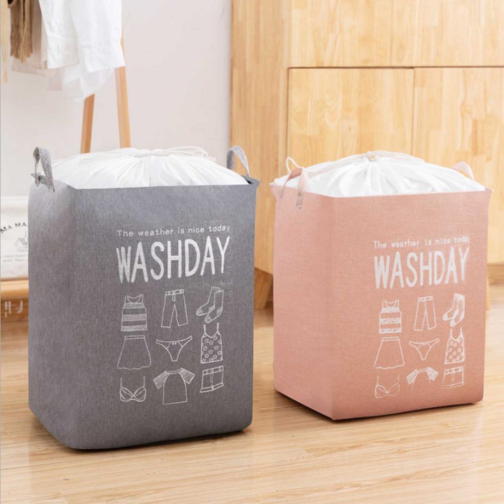 Panier à linge de grande capacité pliable pour vêtements couette, vêtements sales pour salle de bain moderne