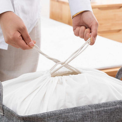 Panier à linge de grande capacité pliable pour vêtements couette, vêtements sales pour salle de bain moderne