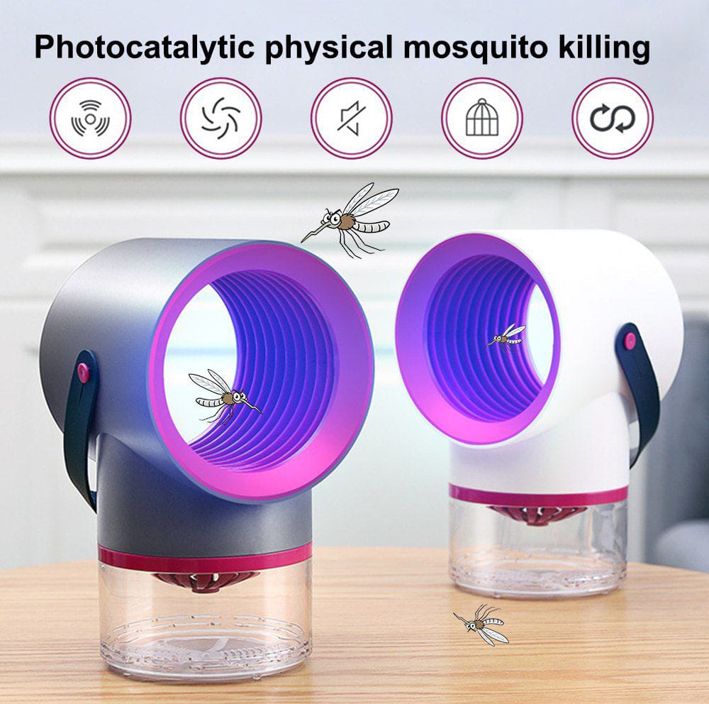 Lampe LED anti-moustiques USB silencieux تنزوت