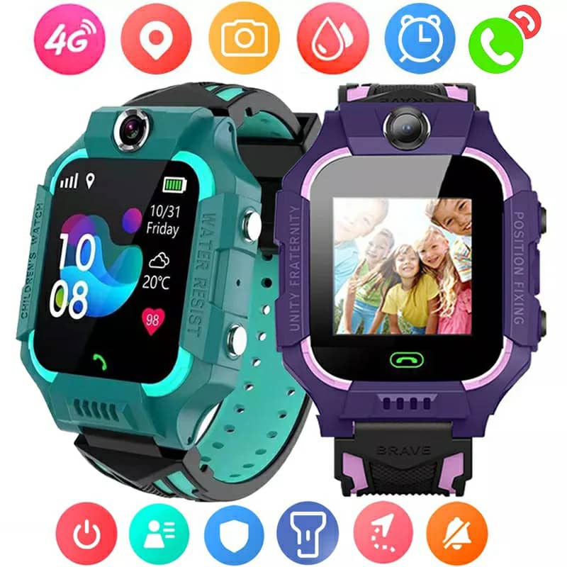 Montre intelligente Enfants Localisation Tracker SOS appel caméra