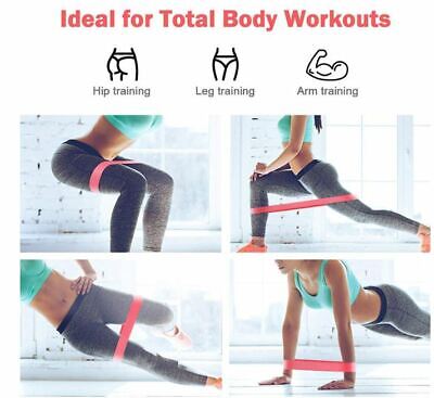 Bande 5Pcs de résistance élastique extensible pour l’entraînement