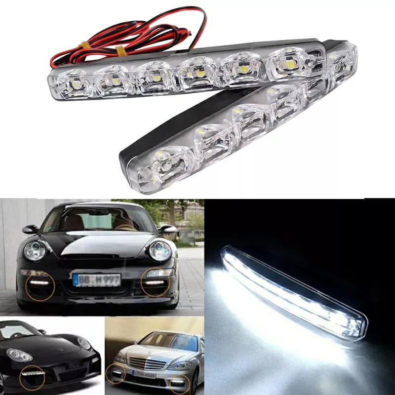 Feux de jour anti-brouillard Standard pour voiture 2 pcs ,10 led
