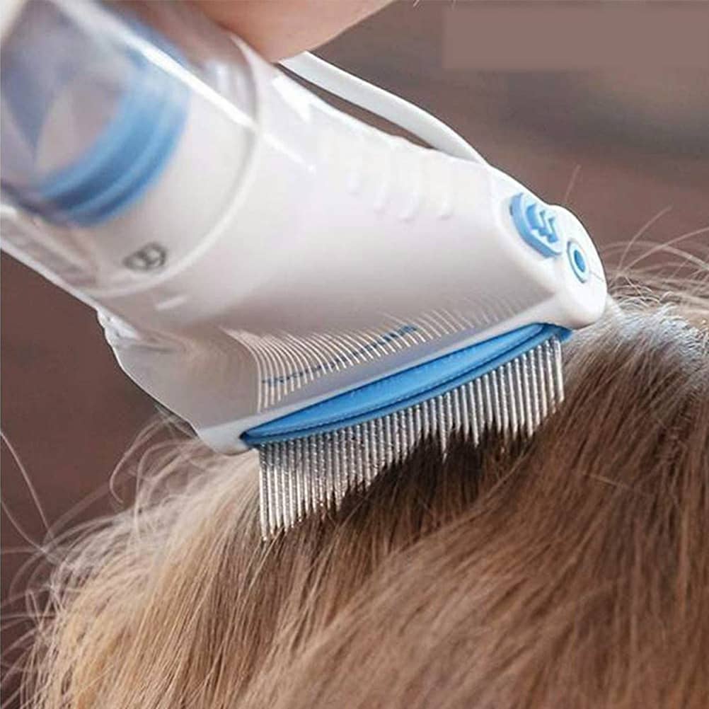 Comb Peigne Anti-Poux Électrique &amp; Nettoyeur Cheveux