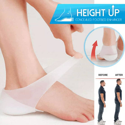 Talon en silicone pour augmenter la hauteur – Unisexe تنزوت