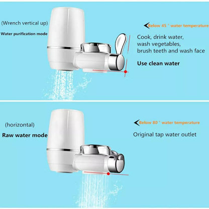 Robinet Filtre à eau cuisine, pour l'élimination de la rouille et des bactéries Le Chlore Et Les Matières Organiques