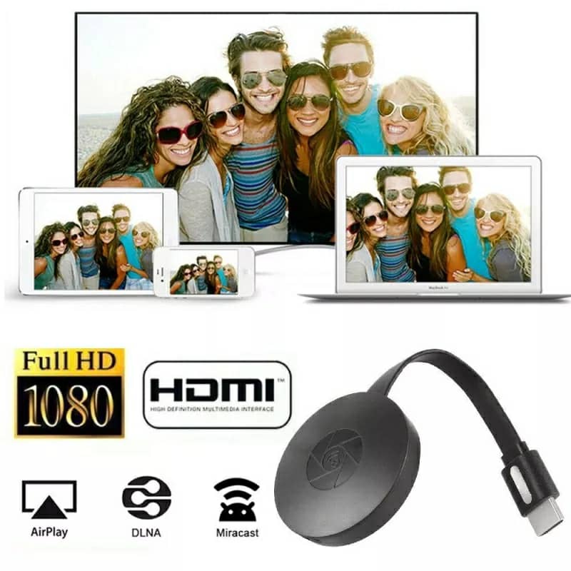 chromecast 4K WiFi Wireless Display Dongle TV Stick TV Stick Media Video Streamer HD