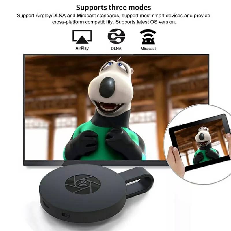 chromecast 4K WiFi Wireless Display Dongle TV Stick TV Stick Media Video Streamer HD