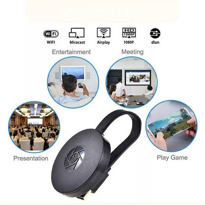 chromecast 4K WiFi Wireless Display Dongle TV Stick TV Stick Media Video Streamer HD