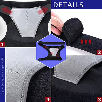 Support d’épaule Flexible et polyvalent pour gauche/droite, anti-humidité,