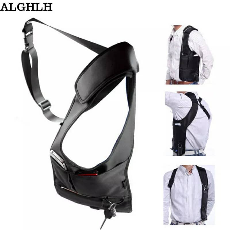 Sacoche sous-bras Anti-vol Multi-Poche Design Élégant Pour Voyage Quotidien تنزوت