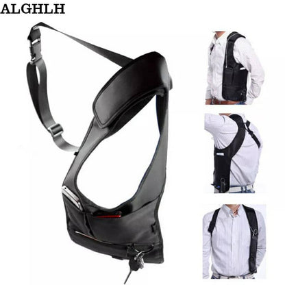 Sacoche sous-bras Anti-vol Multi-Poche Design Élégant Pour Voyage Quotidien تنزوت
