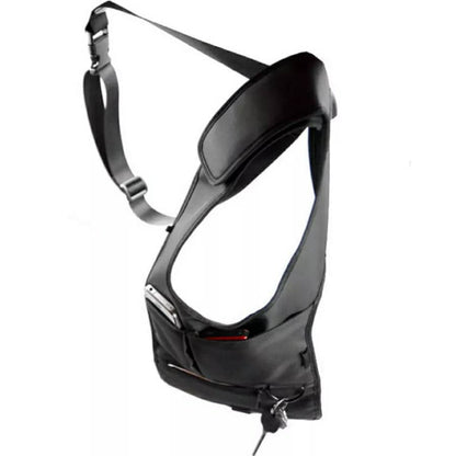 Sacoche sous-bras Anti-vol Multi-Poche Design Élégant Pour Voyage Quotidien