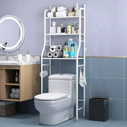 support de rangement en acier inoxydable pour salle de bain WC تنزوت