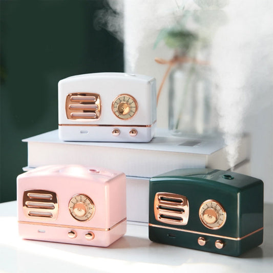 Humidificateur d'air Portable en forme Radio vintage تنزوت
