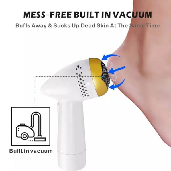 machine a dissolvant de peau morte, rotative USB