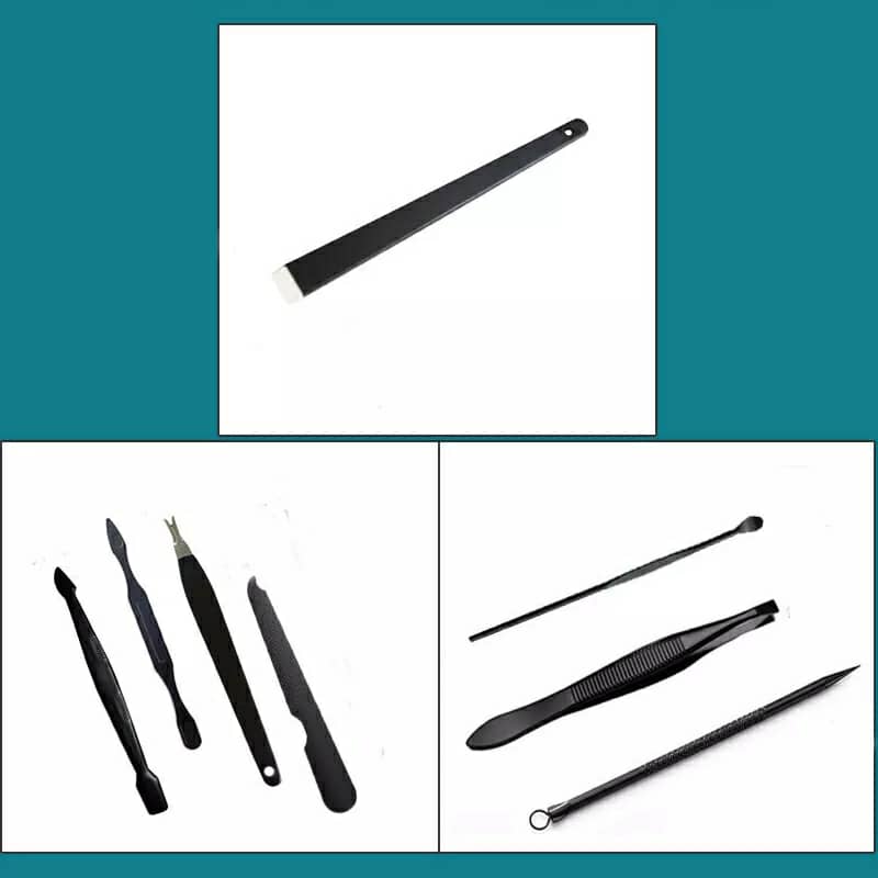 Ensemble de 12 pcs coupe-ongles professionnel en acier inoxydable