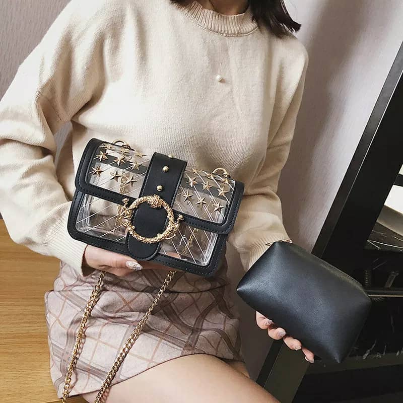 Sac à main 2 pcs Transparent nouvelle collection