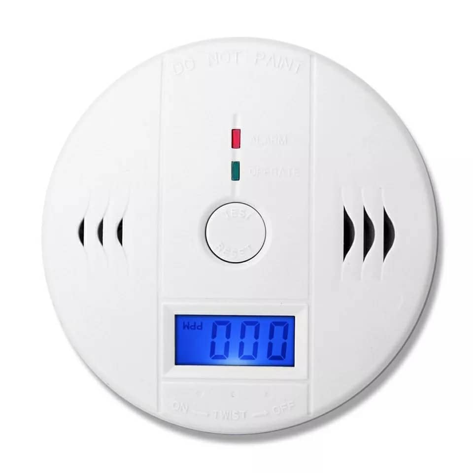 Détecteurs de Monoxyde de Carbone alarme LCD