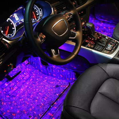 Car atmosphere Lumière RGB 4en1 USB 12V