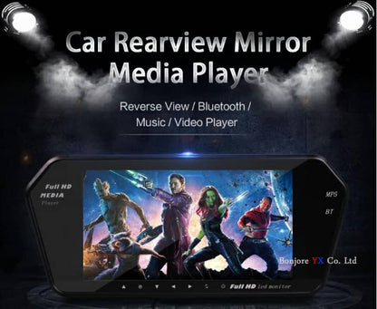 Rétroviseur écran LCD TFT 7 pouces MP5 bluetooth 1024P
