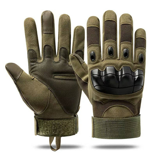 Gants de Moto Militaire Tactique Doigt Complet تنزوت