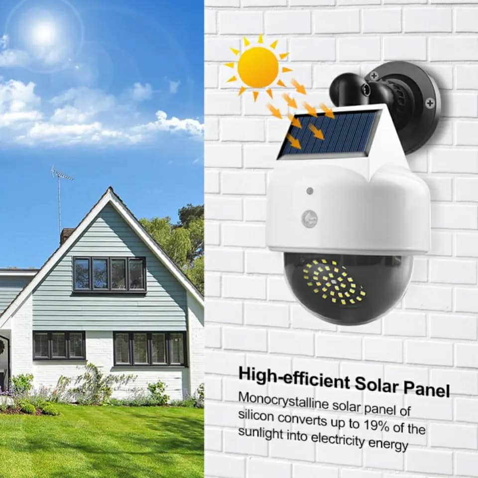 Applique murale solaire à 41 LED avec capteur de mouvement PIR ètanche