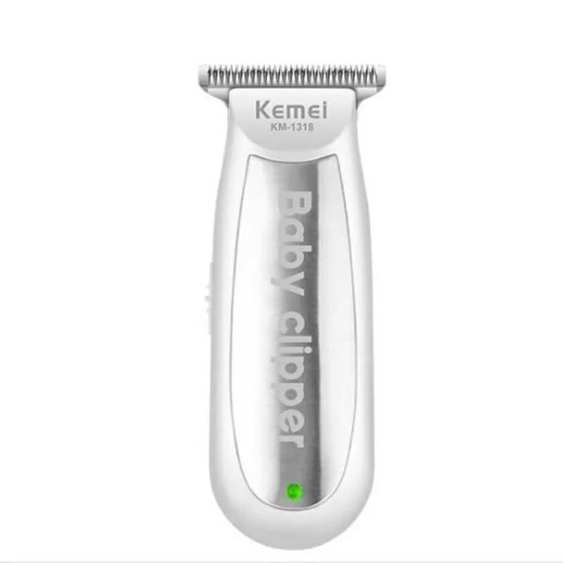 Kemei Mini tondeuse à cheveux pour bébé électrique rechargeable USB