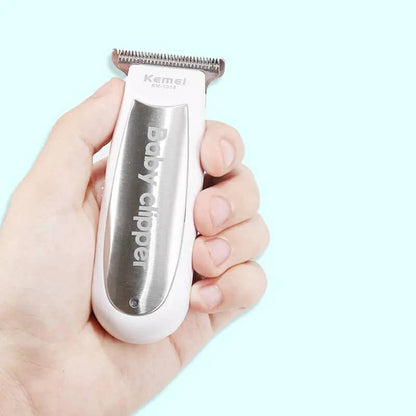 Kemei Mini tondeuse à cheveux pour bébé électrique rechargeable USB
