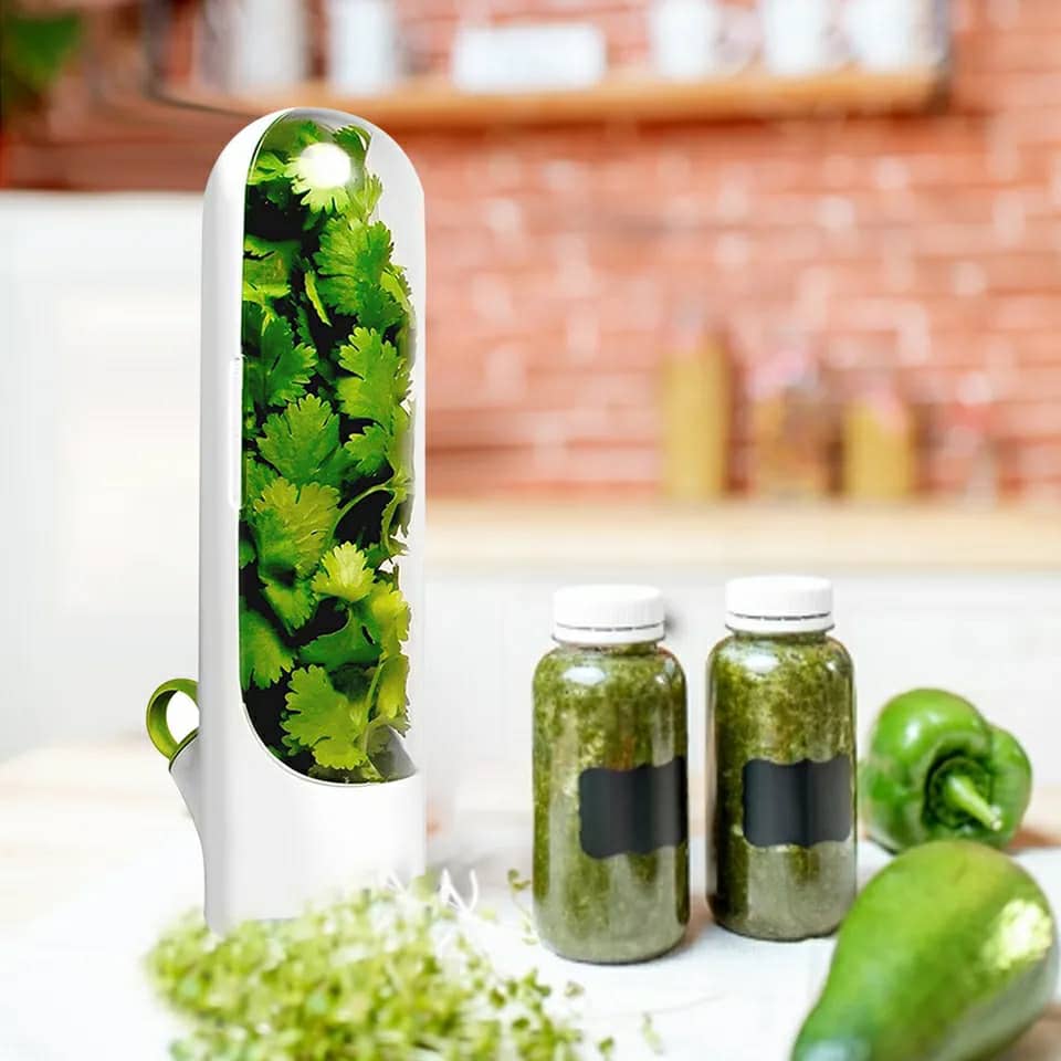 Capsule de stockage et conservation d'herbes