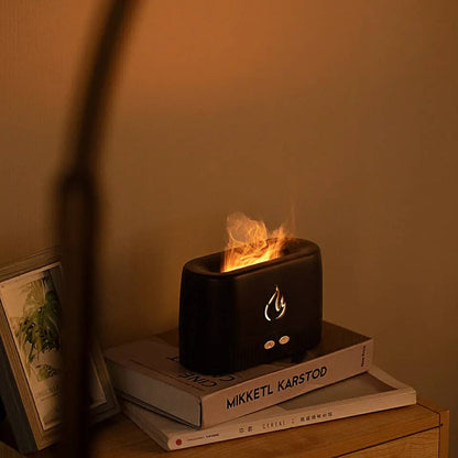 Flame Diffuseur d'huile essentielle et d'arôme pour aromathérapie