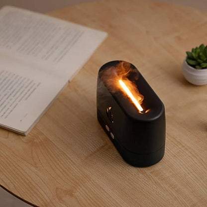 Flame Diffuseur d'huile essentielle et d'arôme pour aromathérapie