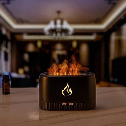Flame Diffuseur d'huile essentielle et d'arôme pour aromathérapie