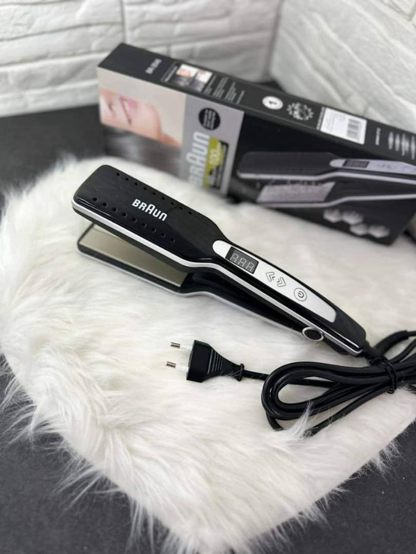 BRAUNE Lisseur a Vapeur Plaque Ceramique Pro