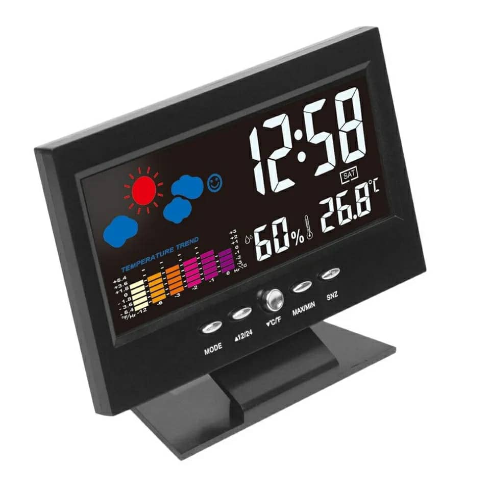 Station Météo intelligente multifonction affichage numérique