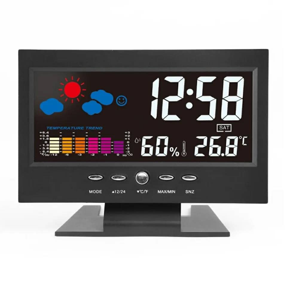 Station Météo intelligente multifonction affichage numérique