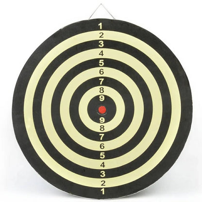 Jeu de fléchettes de cible 30 cm ( 6 fléches )