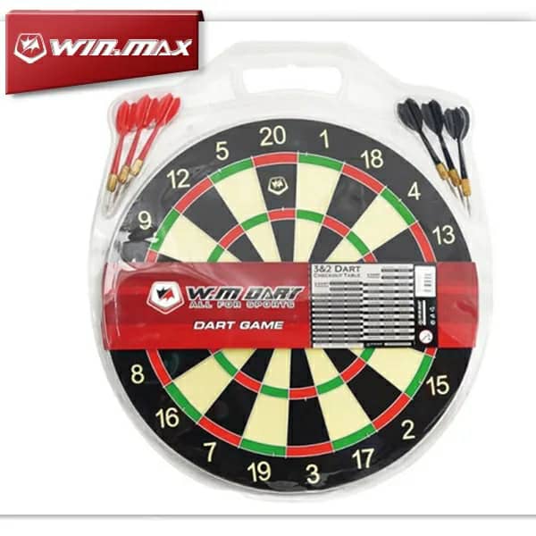 Jeu de fléchettes de cible 30 cm ( 6 fléches )
