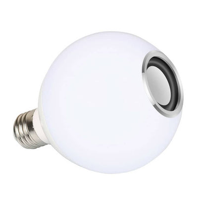 Ampoule LED intelligente E27 RGB Bluetooth sans fil avec télécommande APP