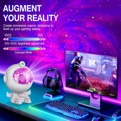 Projecteur LED D'astronaute Ciél Etoilé nébuleuse galaxy V3