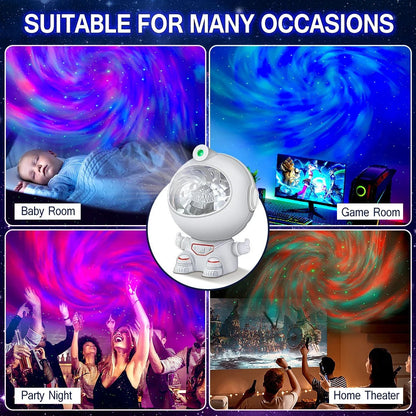 Projecteur LED D'astronaute Ciél Etoilé nébuleuse galaxy V3