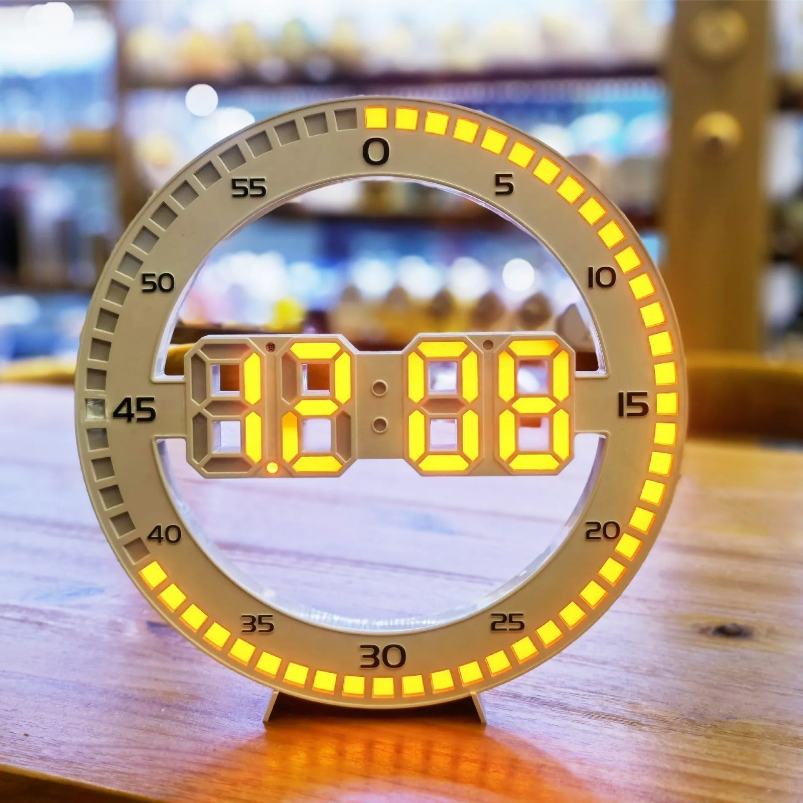 Horloge murale numérique 3D تنزوت